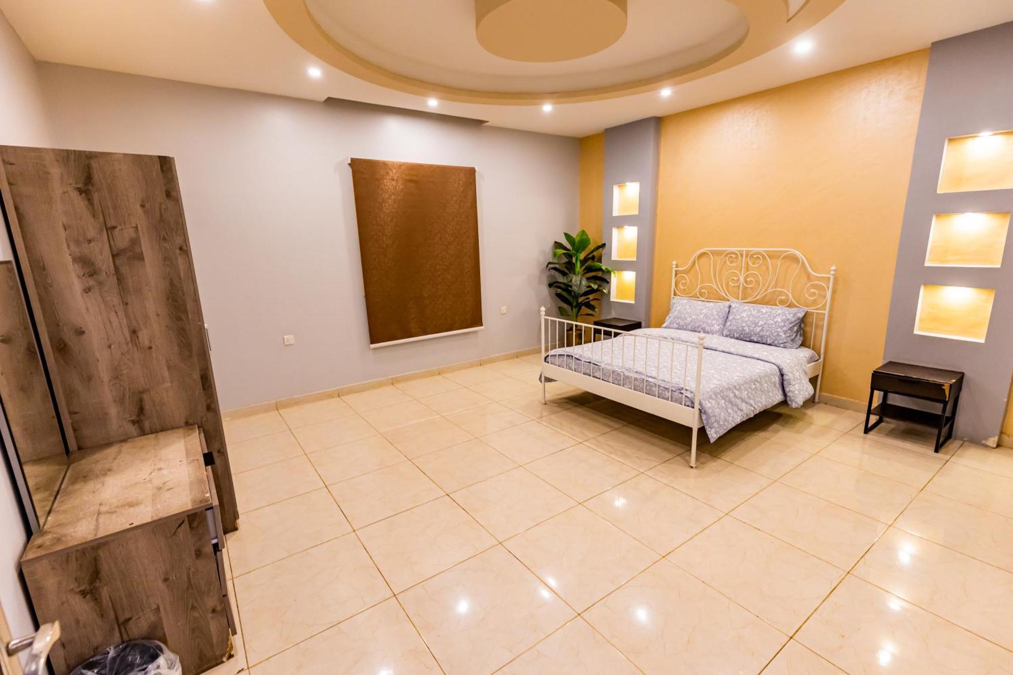 Villa شاليهات الكوخ السويسري وأكوابارك à Ash Shishah Extérieur photo
