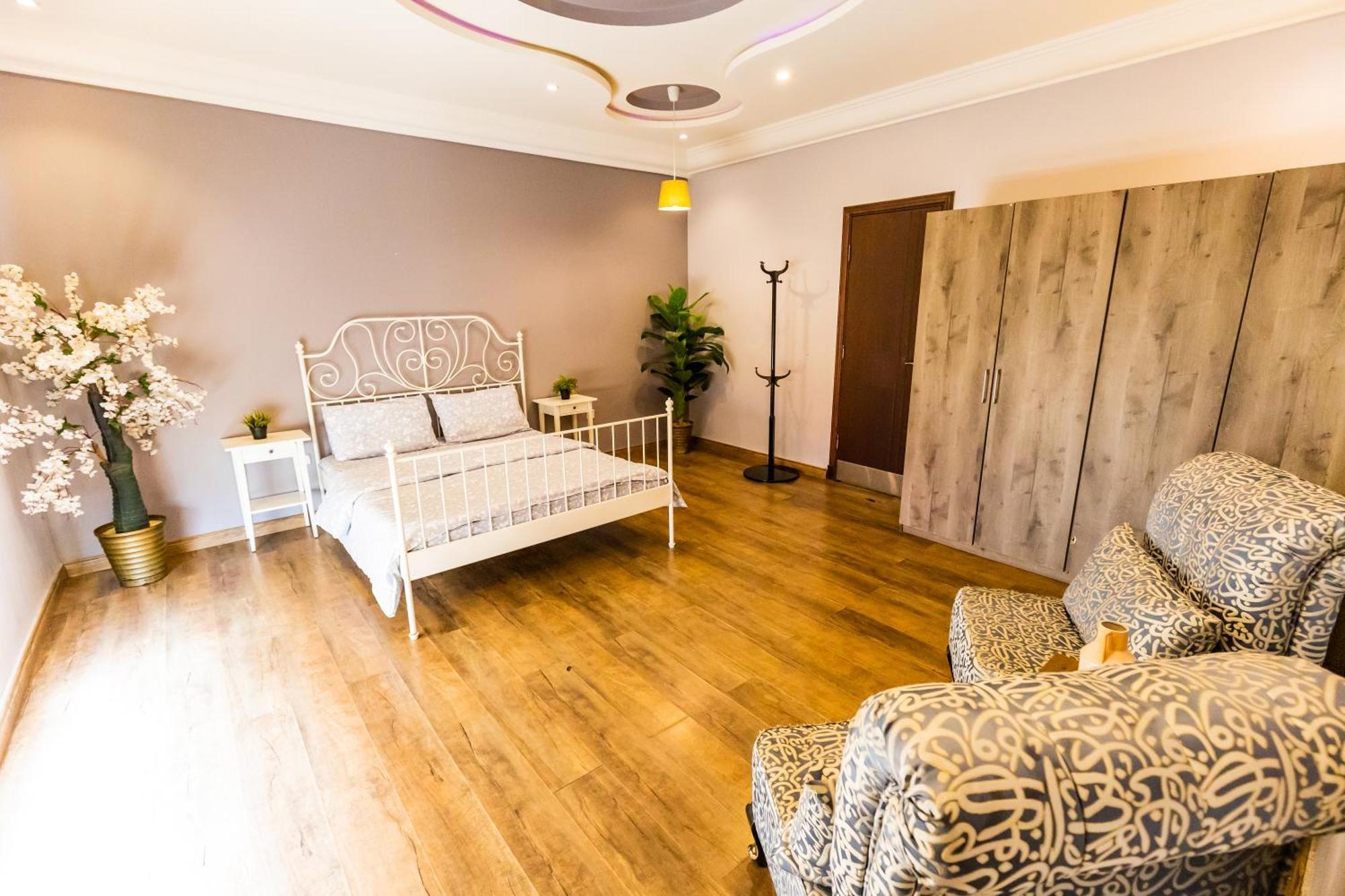 Villa شاليهات الكوخ السويسري وأكوابارك à Ash Shishah Extérieur photo